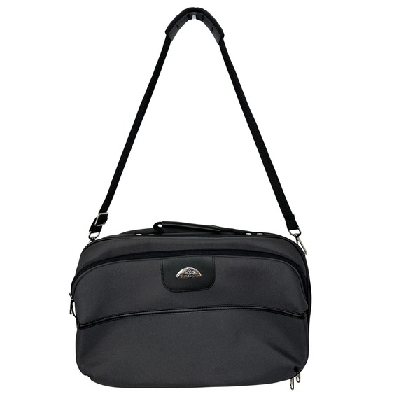 Samsonite Other - Samsonite Messenger Bag Charcoal Gray Professional Briefcase Travel Bag